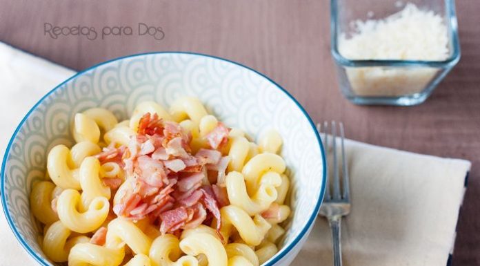 PASTA CARBONARA PARA DOS carbonara