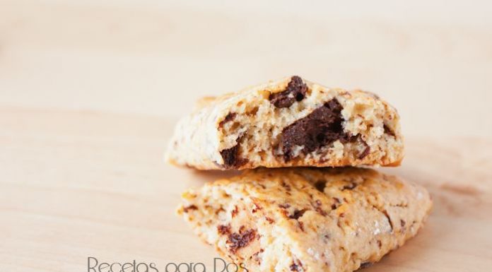 SCONES DE CHOCOLATE SCONES PEPITAS CHOCOLATE