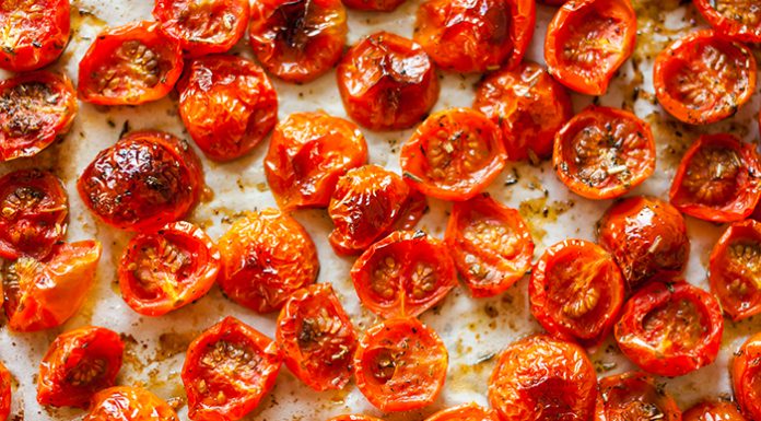 TOMATES CHERRY AL HORNO tomates cherry al horno