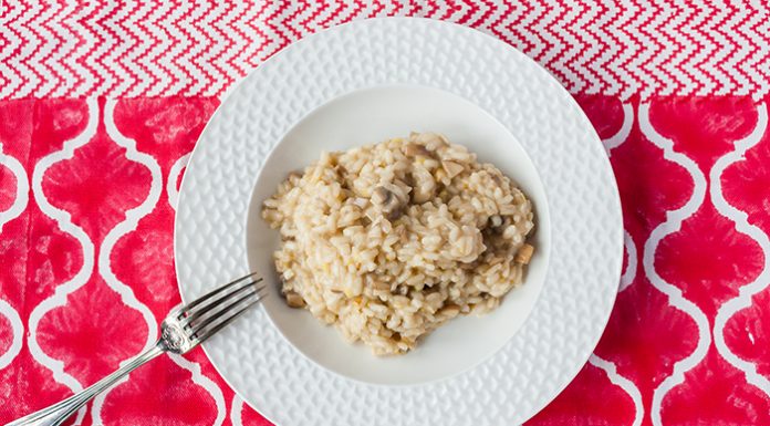 RISOTTO DE CHAMPIÑONES risotto de champiñones