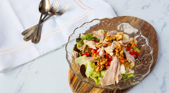 ENSALADA DE PERDIZ EN ESCABECHE Ensalada de perdiz escabechada