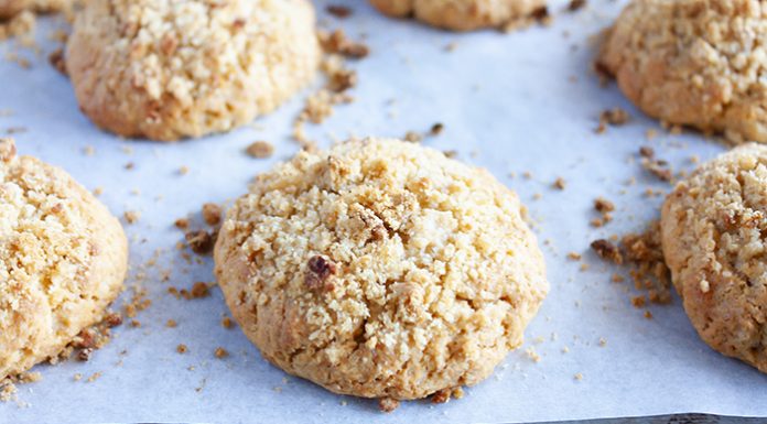 GALLETAS CON CROCANTE DE MANZANA Galletas con crocante de manzana