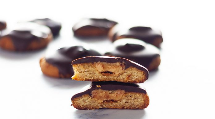GALLETAS DE ALMENDRA Y MANTEQUILLA DE CACAHUETE Galletas de almendra y mantequilla de cacahuete