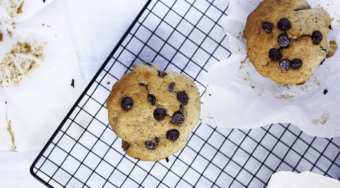 MUFFINS DE AVELLANA Y CHOCOLATE